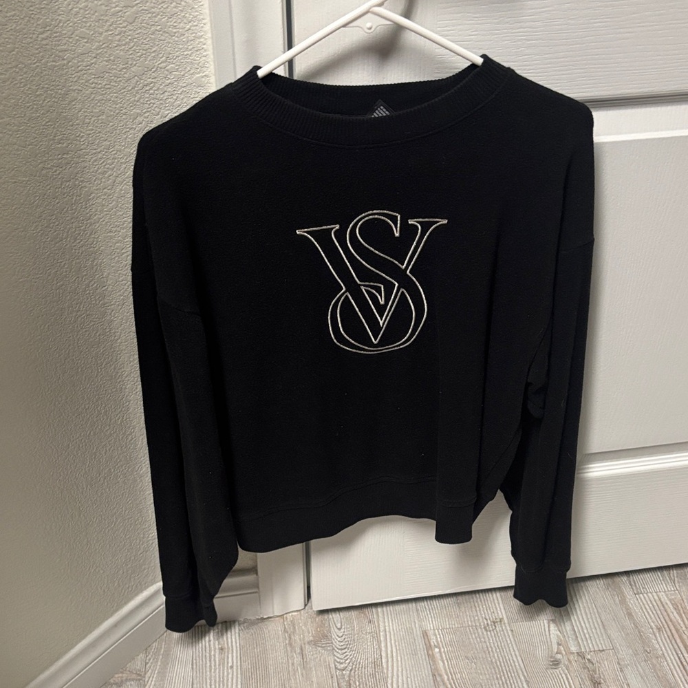 Victoria's Secret Black Crew Neck Sweater